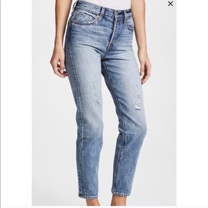 Levi’s Wedgie fit white oak selvedge jeans